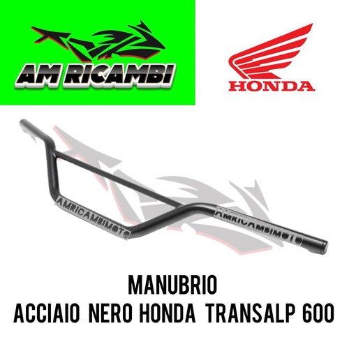Manubrio acciaio nero - acciaio,