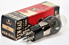 41 VALVOLA NOS KEN-RAD FINALE AUDIO BF TUBE VALVE RADIO ER41 VT-48 PH41 PA NU-41