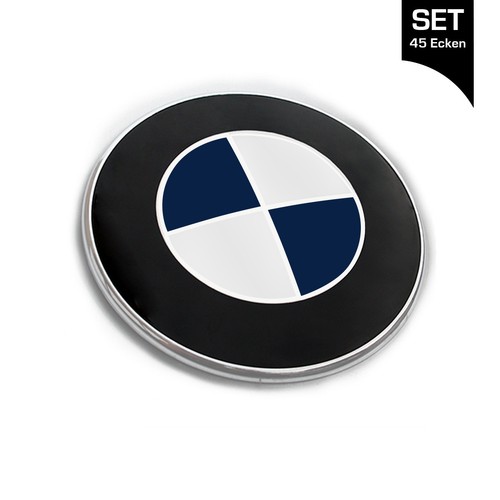 Emblema blu notte adesivo