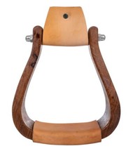 Staffe western in legno con