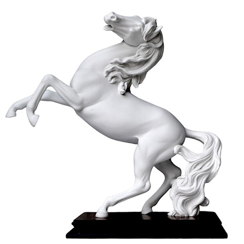 Cavallo rampante scultura - scultura, da