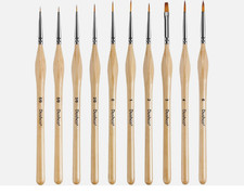 Miniature Paint Brushes, Set