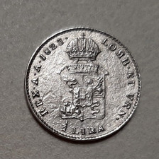 REGNO LOMBARDO VENETO - 1/2 LIRA AUSTRIACA 1823 M - FRANCESCO GIUSEPPE I - RARA