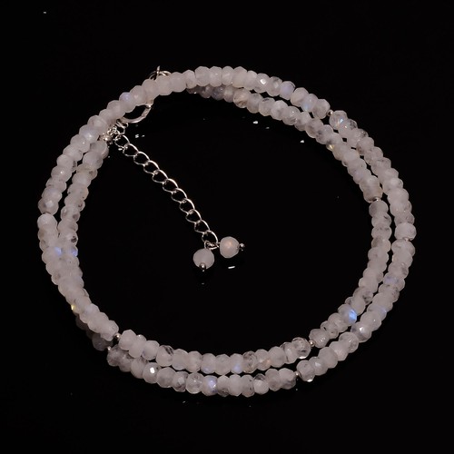 Collana perle sfaccettate