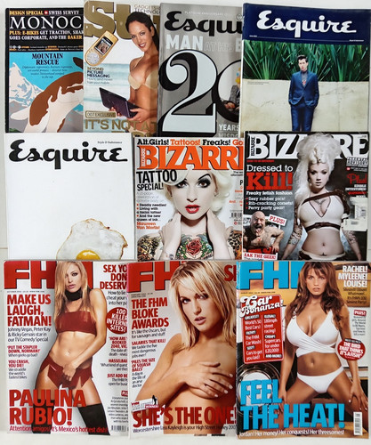 Esquire bizarre fhm - esquire, monocle