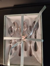 Set 6 cucchiaini silver plated marca Bugatti made in Italy 80 