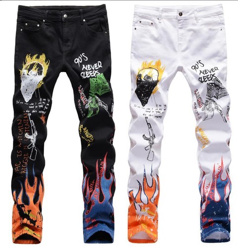 Pantalone uomo nero - , bianco