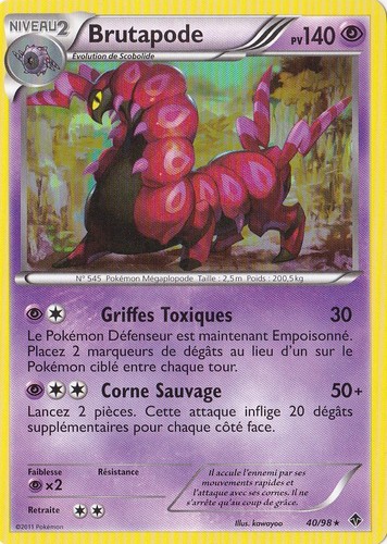 Brutapode b pouvoirs - -, n&b:pouvoirs