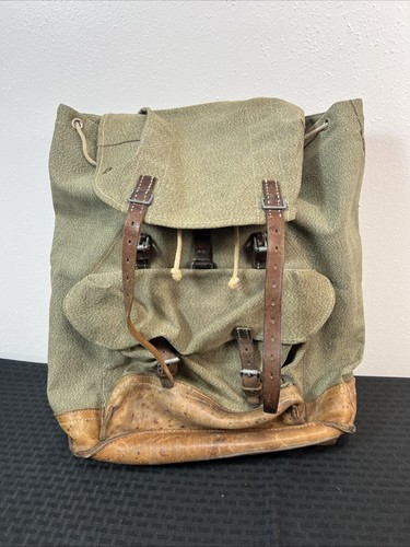 Zaino zaino vintage esercito