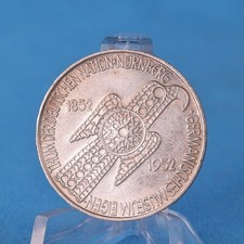 Germania 5 marchi 1952 D Germanisches Museum argento vz