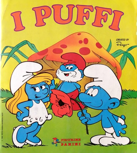 Album figurine panini puffi - figurine,