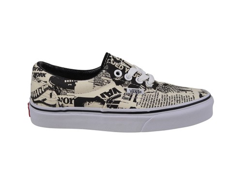 Vans era newsprint white - vans,