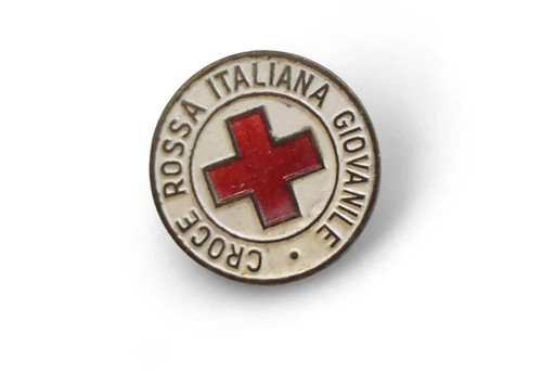 Pin spilla croce rossa - pin,