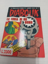 Diabolik n. 7 anno XXX  con gadget adesivi