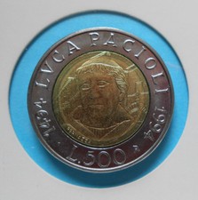 500 Lire 1994 FDC Luca Pacioli