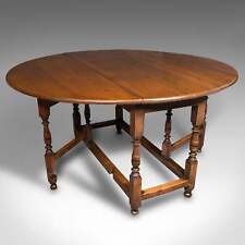 Antique 4-6 Seat Gate Leg