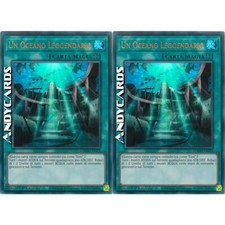 2x UN OCEANO LEGGENDARIO (A Legendary Ocean) Ultra R • MAMA IT079 • 1Ed • Yugioh