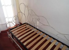 DIVANO LETTO in FERRO BATTUTO