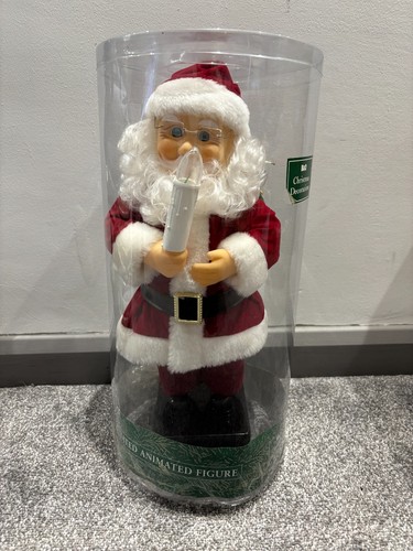 Babbo natale animato vintage - natale,