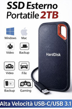 Hard Disk Esterno Portatile
