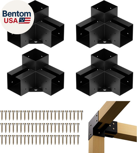 Kit staffe pergola 4x4 - staffe,