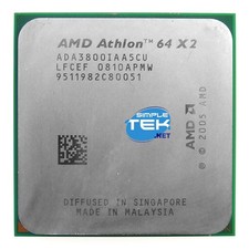 AMD ATHLON 64 X2 3800+ PROCESSORE CPU AM2 2,0GHZ 89W TDP