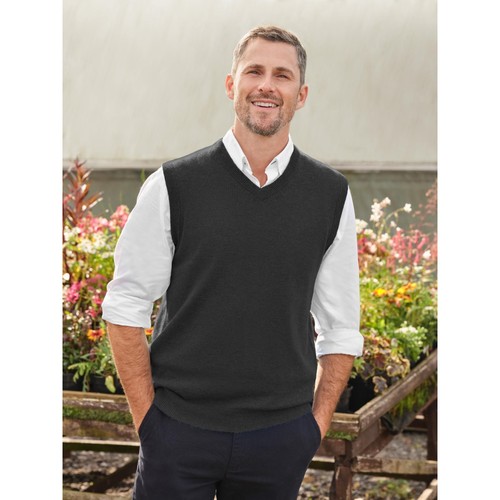 Woolovers gilet cachemire uomo - gilet,