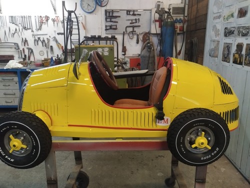Baby kart artigianale vintage - baby,