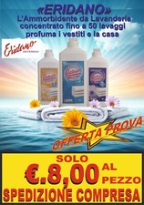 ERIDANO 6 AMMORBIDENTE CONCENTRATO DA LAVANDERIA PROFESSIONALE PROFUMATISSIMO