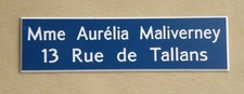Placca cassetta della posta - cassetta,