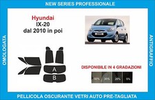 pellicole oscuranti vetri hyundai IX-20 dal 2010 in poi kit completo