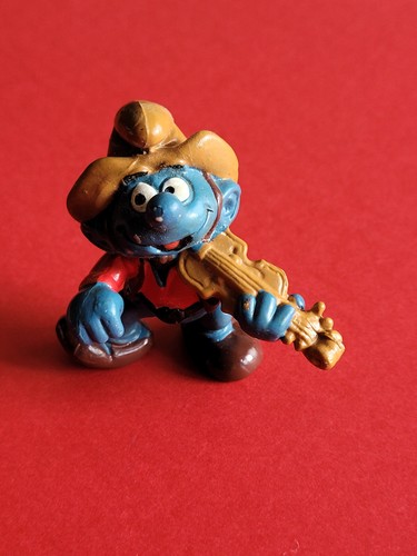 Puffo con violino - puffo,