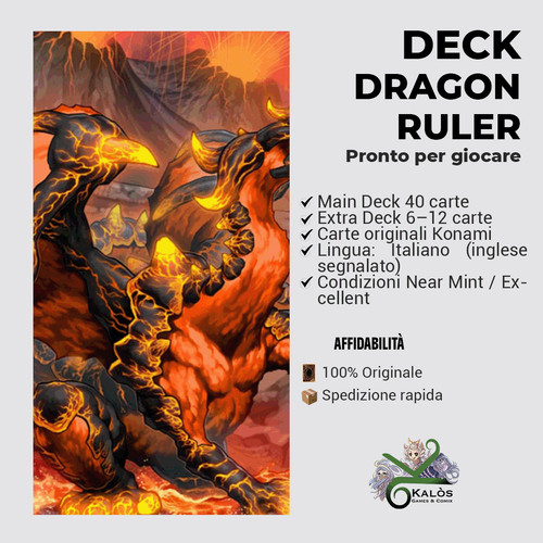 Yugioh mazzo deck dragon - mazzo,