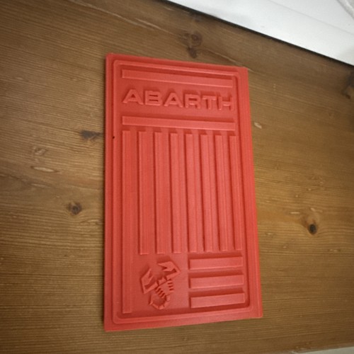 Poggia piedi abarth - poggia,