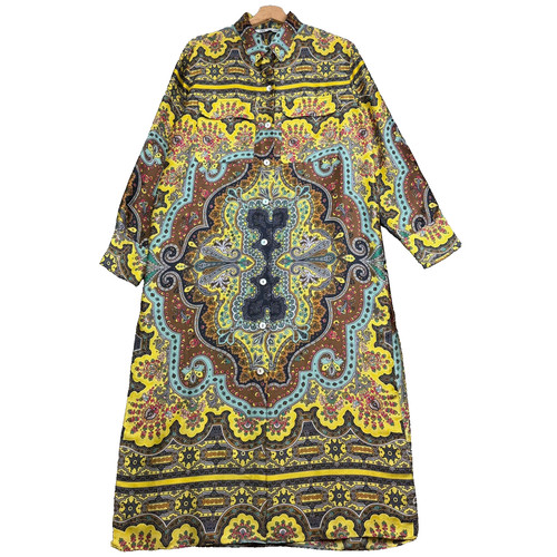 Zara camicia abito maxi - l,