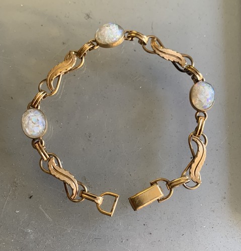 Bracciale vintage oro 12k - bracciale, van