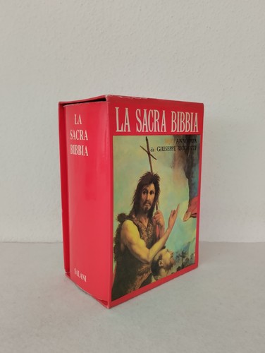 Sacra bibbia cofanetto - sacra,