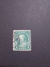 USA Stampa 1 Cent B.Franklin