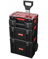 Set valigetta attrezzi 4 in 1 QBRICK 5963 cassetta attrezzi cassetta attrezzi trolley organizer