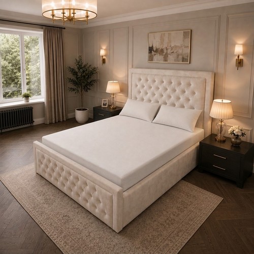 Struttura letto chesterfield - struttura,