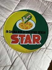 Insegna pubblicitaria Metallo brodo Star