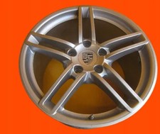 1x Cerchio in Lega 19 Pollici 11.0" 5x130 69ET 99136214602 Porsche Carrera Rim Wheel