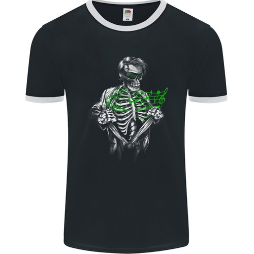 Shirt ringer uomo rockabilly - ringer,
