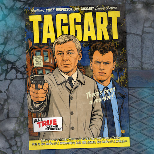 Taggart stampa vintage a - taggart,,