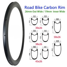 1 Pz 700c Cerchio Carbonio