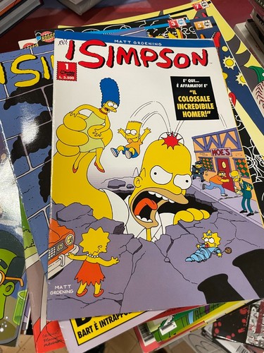 Simpson comics serie - simpson,