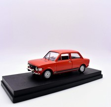 Modellino auto scala 1:43 FIAT 128 rally rosso diecast modellismo collezione rio