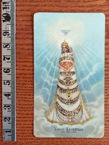 Santino holy card virgo - card,