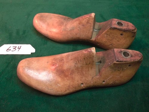 Coppia scarpe vintage - , legno
