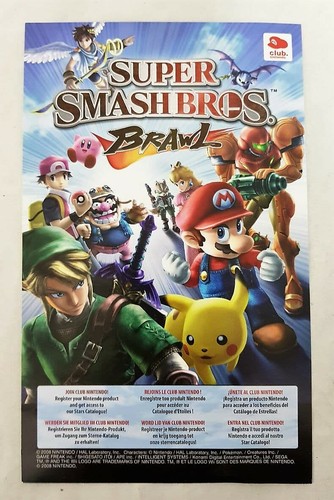 Super smash bros brawl wii - wii,